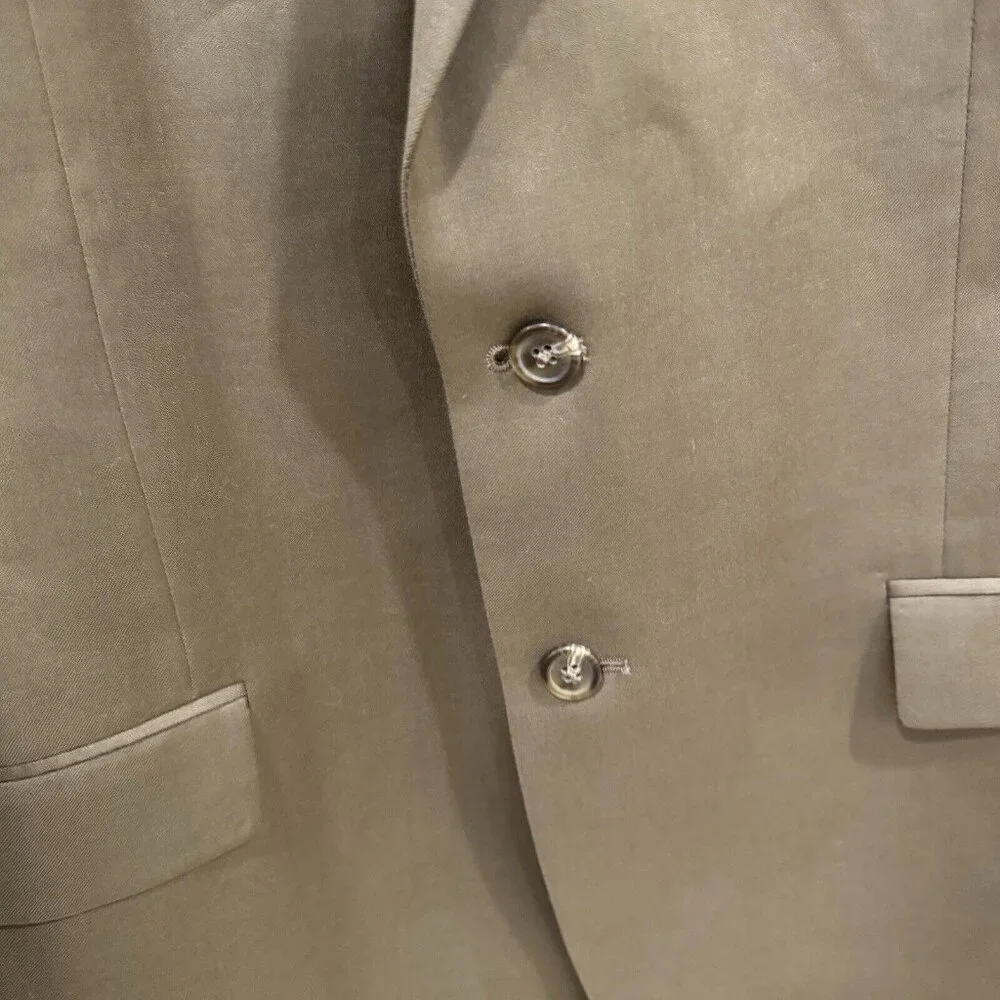 Men’s Lauren Ralph Lauren Blazer Suit Jacket 100% Wool 44L‎